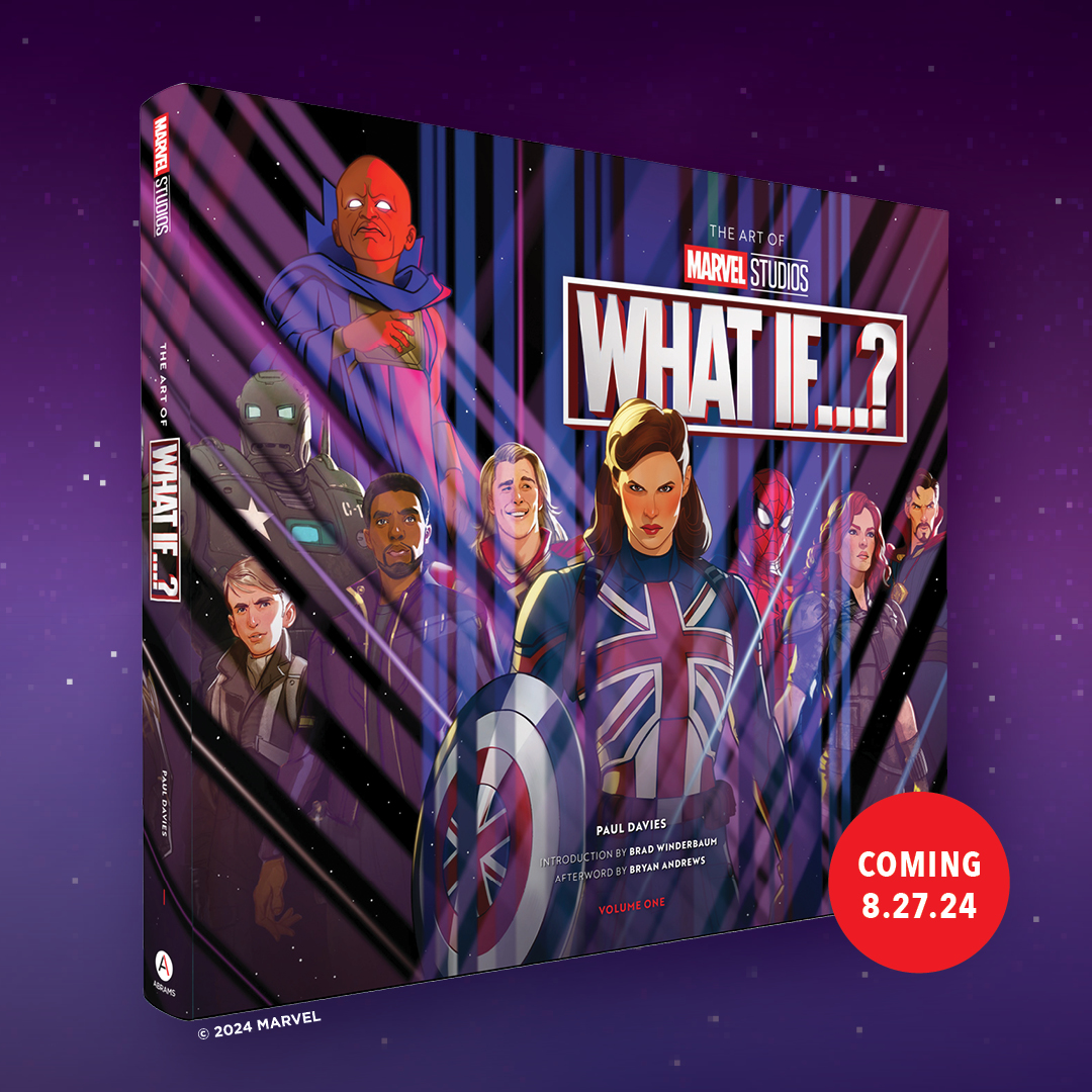 The official tie-in book for the Emmy Award–winning series @marvelstudios @whatifofficial COMING 8/27! Pre-order now: bit.ly/3TUCh5g #MarvelWhatIf