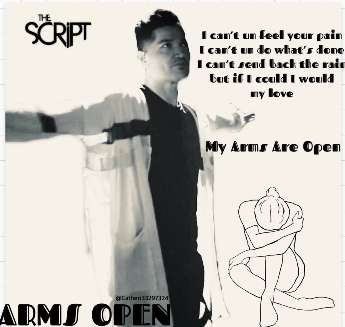 My arms are open .. 🙌🏻❤️❤️
#ArmsOpen  #FreedomChild 
@thescript #TheScriptEdits