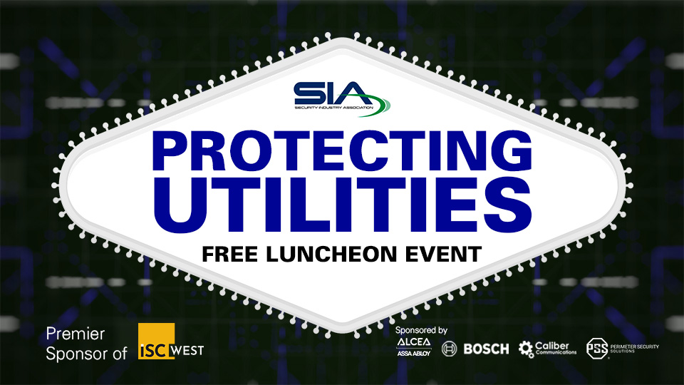 SIA thanks @PSSAmerica for sponsoring the Protecting Utilities Lunch at #ISCWest on April 11! Learn more about the challenges of critical infrastructure protection – and about PSS solutions – during this special event. securityindustry.org/upcoming-event… #securityindustry @ISCEvents