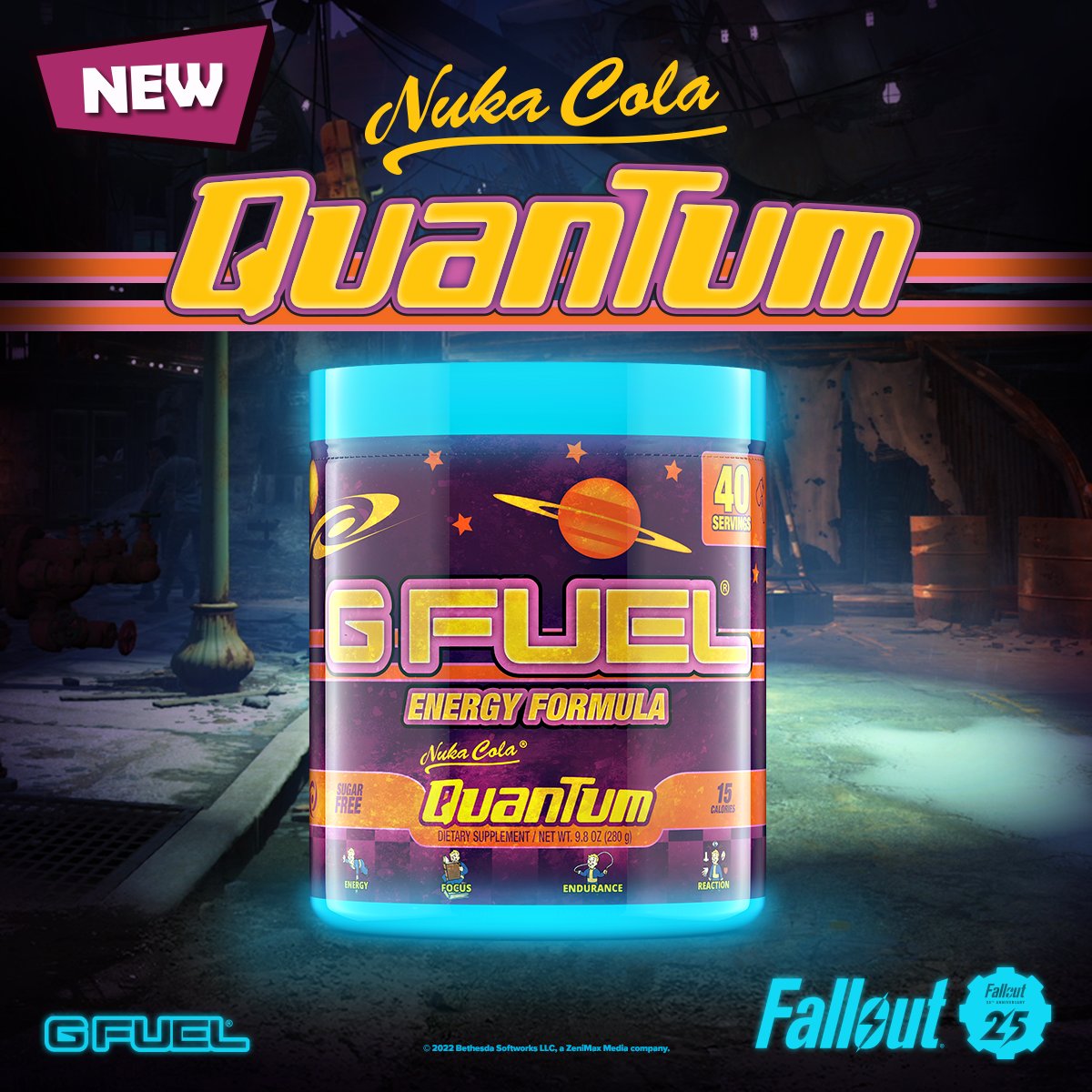 GFuelEnergy's tweet image. 🧡 𝗥𝗧 + 𝗙𝗢𝗟𝗟𝗢𝗪 to win a #Fallout x #GFUEL Tropical Citrus Berry "𝗡𝗨𝗞𝗔 𝗖𝗢𝗟𝗔 𝗤𝗨𝗔𝗡𝗧𝗨𝗠" Energy Tub!

🚀 2 winners picked tomorrow in honor of @falloutonprime!

🛒 𝗚𝗘𝗧 𝗬𝗢𝗨𝗥𝗦: GFUEL.ly/fallout-tw