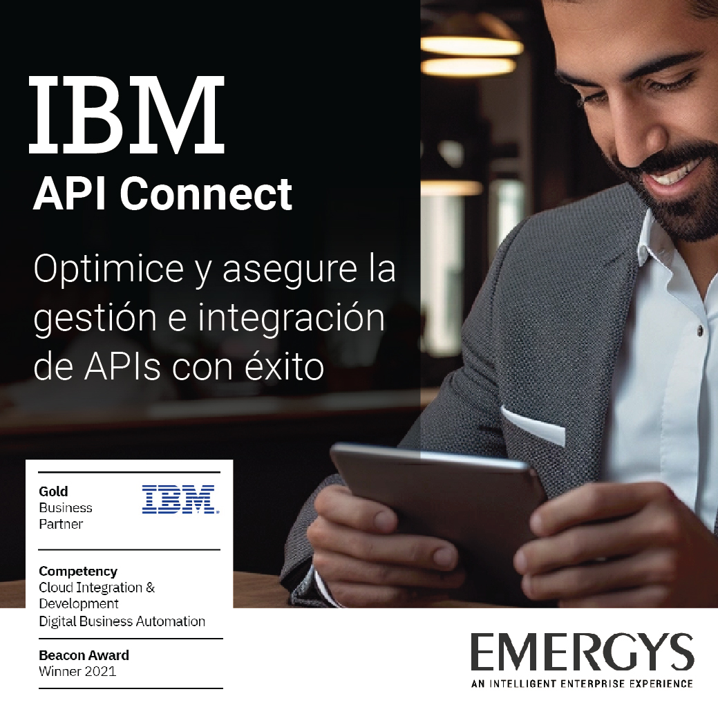 Emergys's tweet photo. ¡Conéctate al futuro con IBM API Connect! 🚀 Esta plataforma te ofrece todo lo necesario para gestionar tus APIs en un solo lugar. Acelera tu transformación digital con herramientas avanzadas de seguridad y análisis. ¡Más información https://t.co/mRfaPJ8buR! #ibm #apiconnect https://t.co/1691trnkBb
