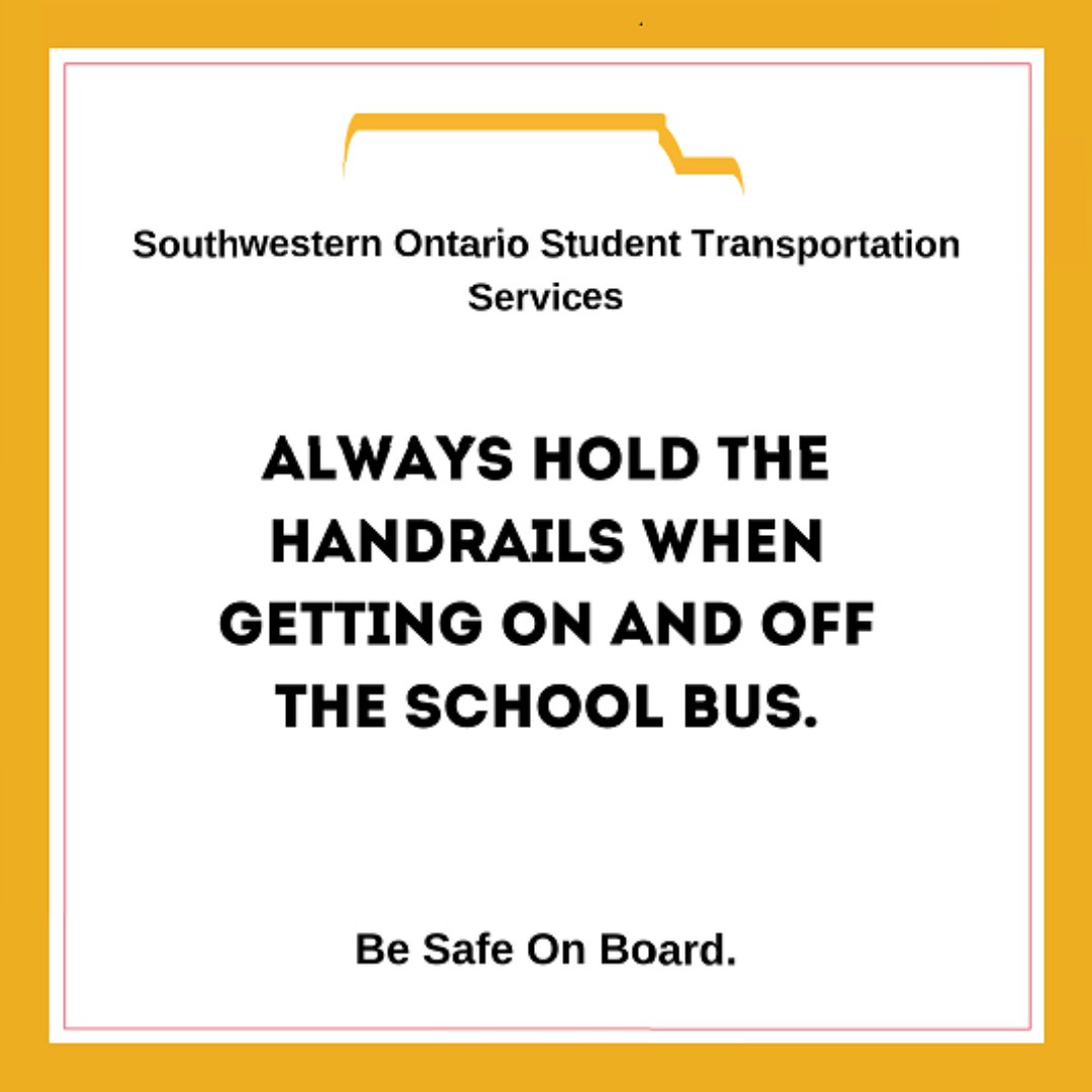 School bus safety is an important element of getting everyone to school Stay tuned for more tips on how to #BeSafeOnBoard 🚍