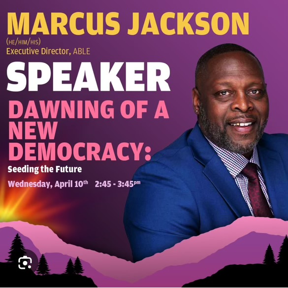 🎉 Big thanks to the Ballot Initiative Strategy Center for inviting ABLE's executive director, Marcus Jackson, to speak at the Road Ahead Conference! 🌟 It is an incredible opportunity to share our insights beyond Kentucky's borders. #RoadAhead24 #ABLE