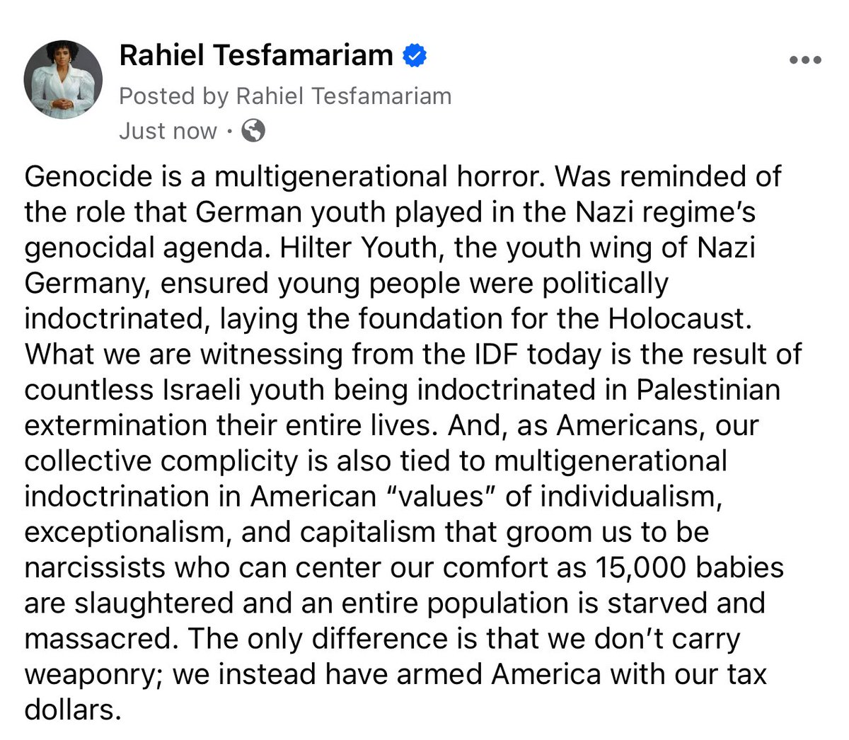 Empire seeks to control the mind of the youth because the youth are the future.