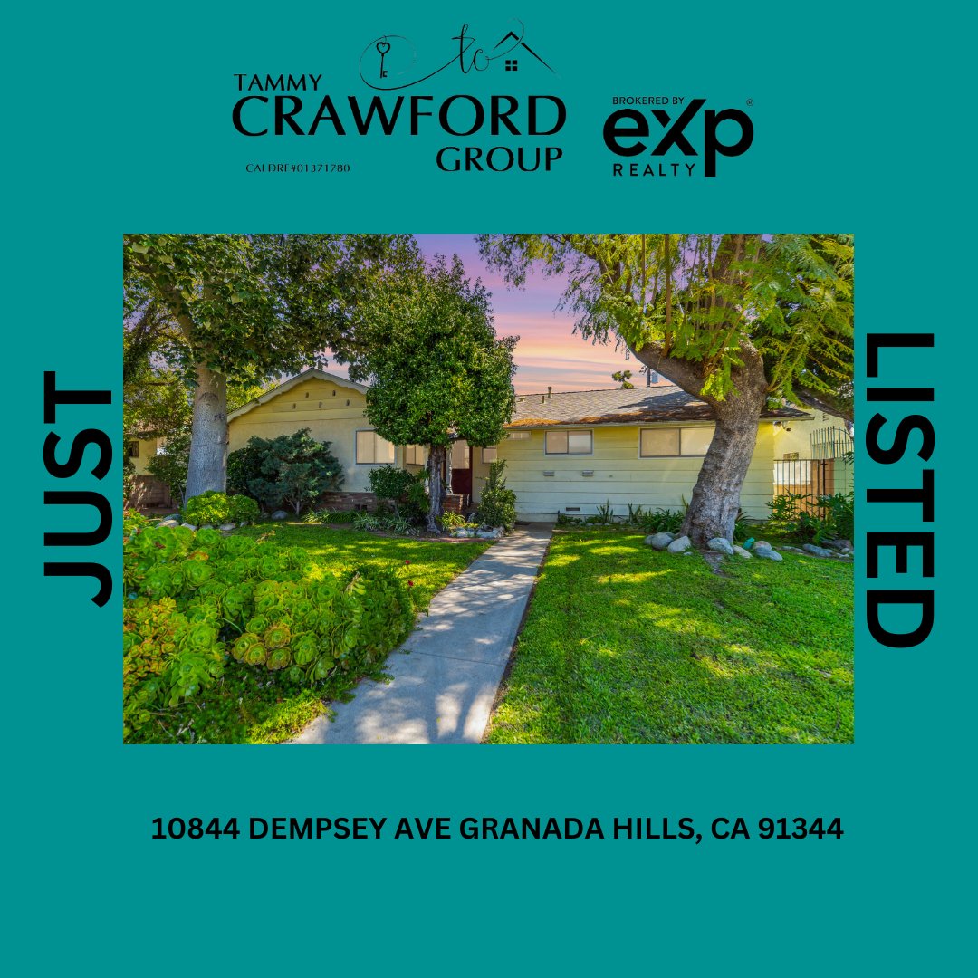 Check out this great new listing from the Tammy Crawford Group!

🏠 10844 Dempsey Ave Granada Hills, CA 91344
🛏 3 Bedrooms | 🛁 2 Bathrooms | 👣 1,261 sqft

It’s a must-see! Don’t miss out on this opportunity!

#JustListed  #granadahills #granadahillsrealestate