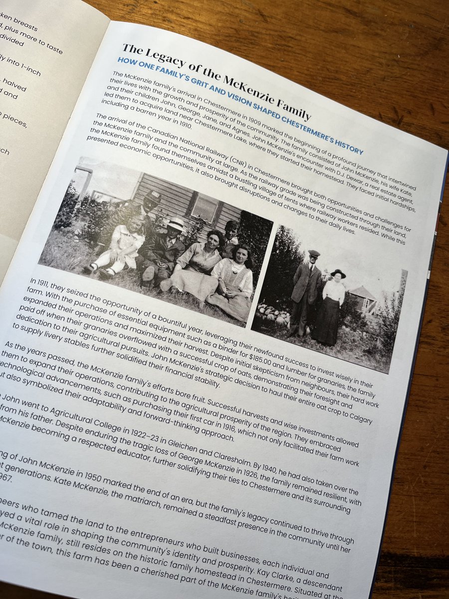 ChestermereF's tweet photo. @X Thanks to @CityChestermere Chestermere Today, and Chestermere Wave for regular articles on the history of Chestermere. April 2024 the McKenzie family. In Chestermere since 1909 and still here! https://t.co/tILR8fqFds https://t.co/3J4xIm90HZ