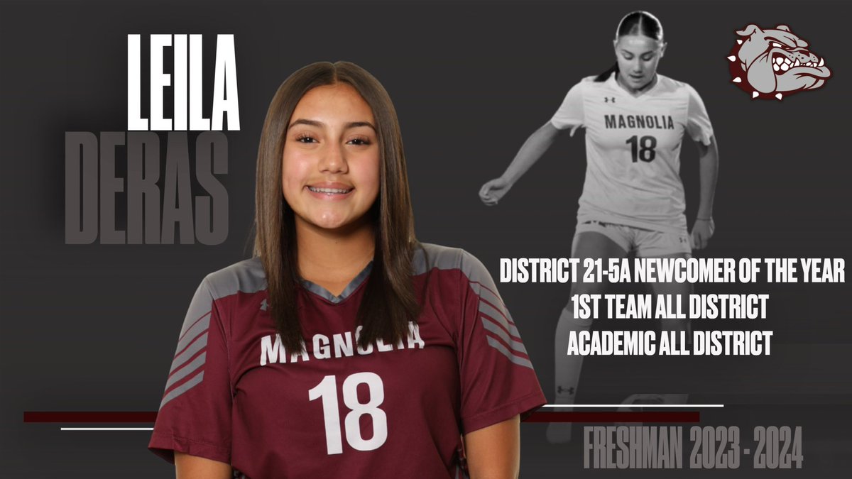 ⚽️DISTRICT 21-5A Newcomer of the Year!