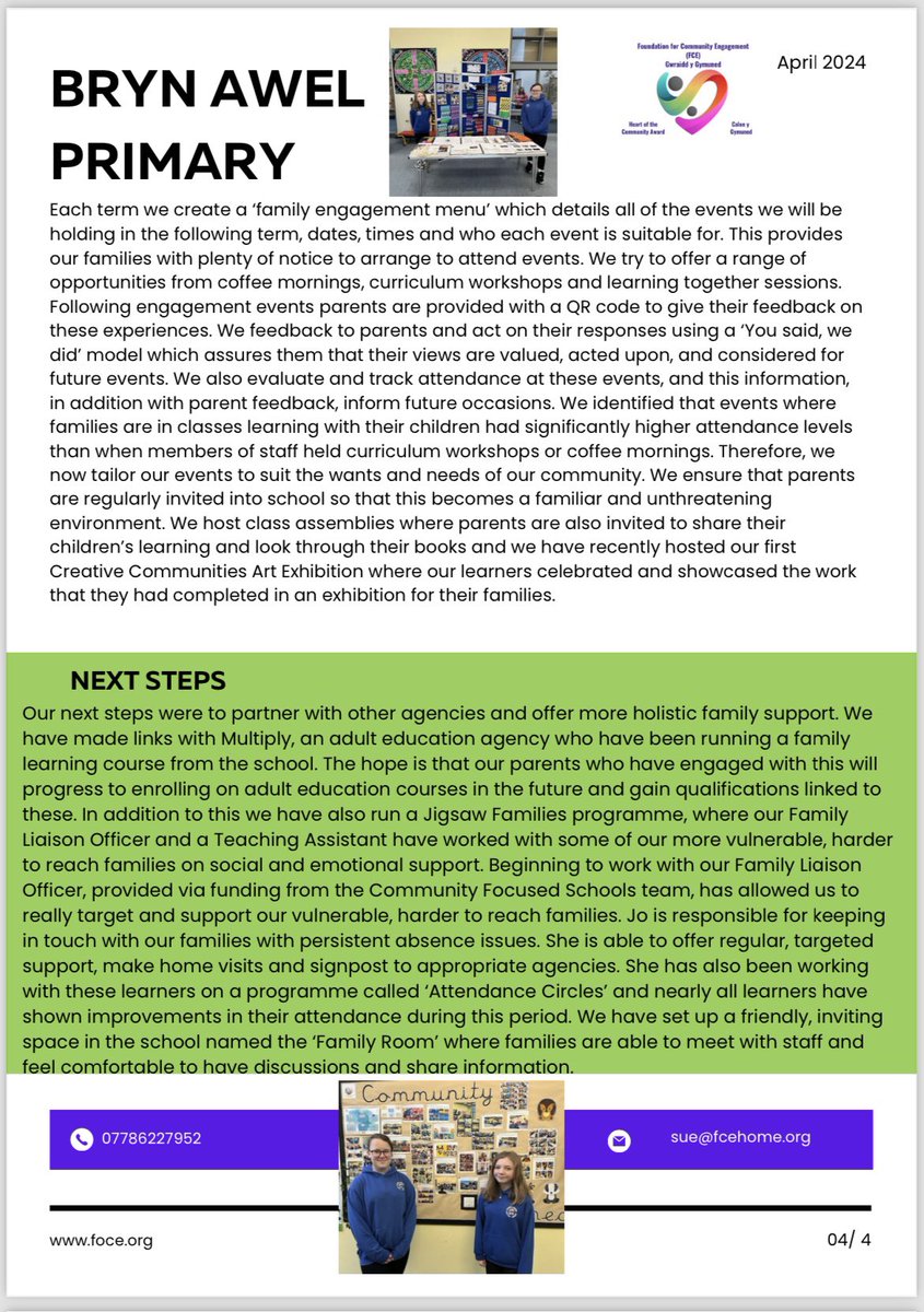 We are delighted to publish our latest newsletter. We are working with some amazing schools. Thank you for all your hard work and commitment, supporting and developing school communities. Please call if you need any support, or to arrange a visit. We love coming to school!!