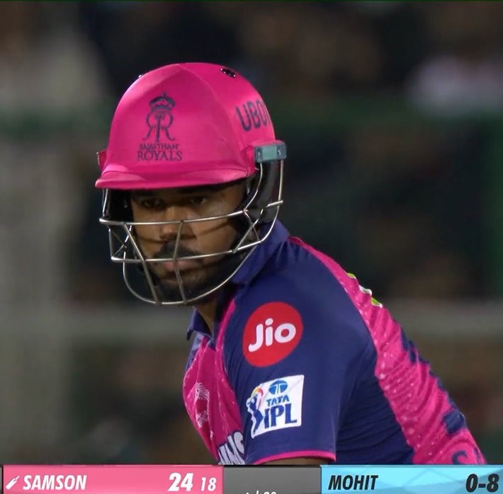 rishabhsinglaa's tweet photo. 50+ for Captain 🫡 Sanju Samson
68 runs from 38 Balls

#RRvsGT #Sanjusamson #RR #GTvsRR #IPLUpdate #ipl #IPL24 #ipltickets #IPLinHindi https://t.co/7iAeHJCNmn