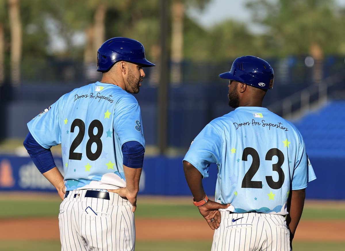 The auction for our Donate Life jerseys worn on Saturday closes tonight at 9:00 ET. Get your finals bids in soon at stluciemets.com/auction