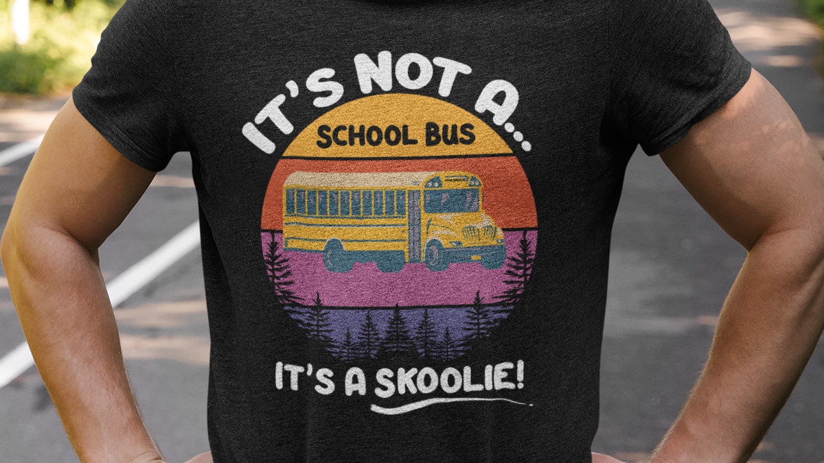 It's Not a School Bus, It's a Skoolie - Check out this and other skoolie designs at The Wild Skoolie here. wildsk.com/ghk40 #skoolie #buslife #schoolbus #skoolielife #skoolieconversion