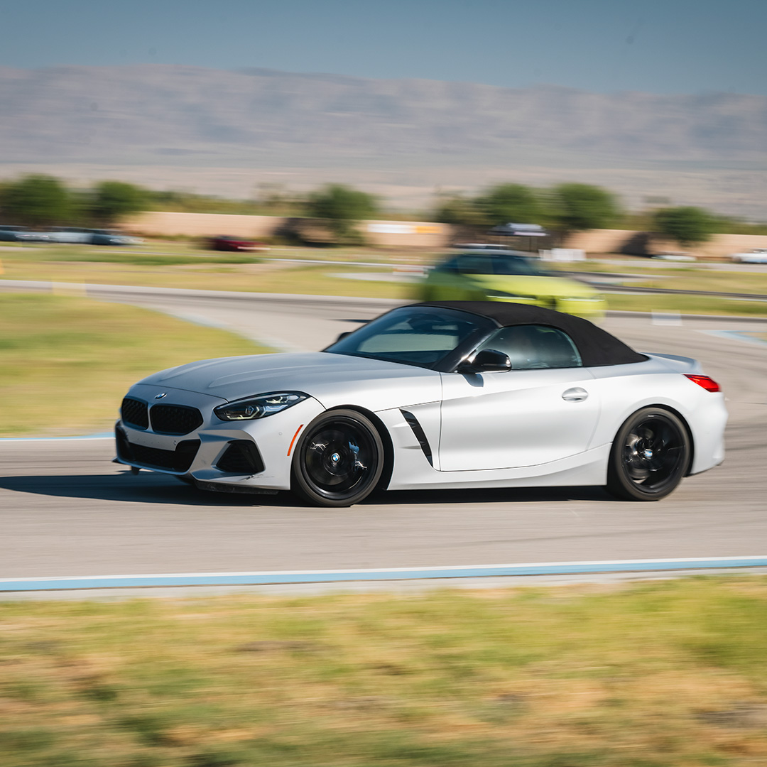 The Z4 M40i carries on the Z lineage with a tossable chassis and a powerful turbocharged inline-six engine. Does anyone know the engine code? Rhymes with great because it is.