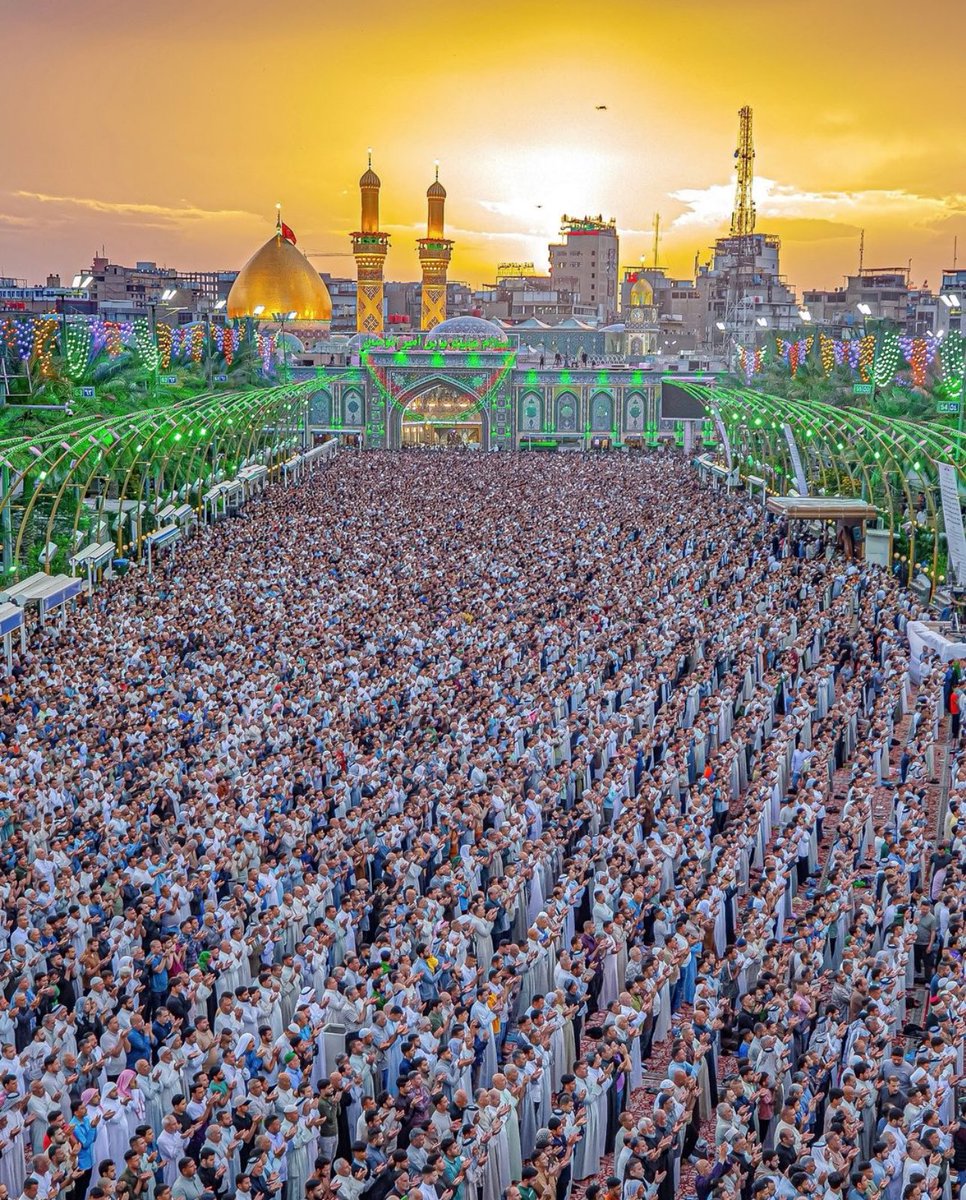 Eid prayer, Iran