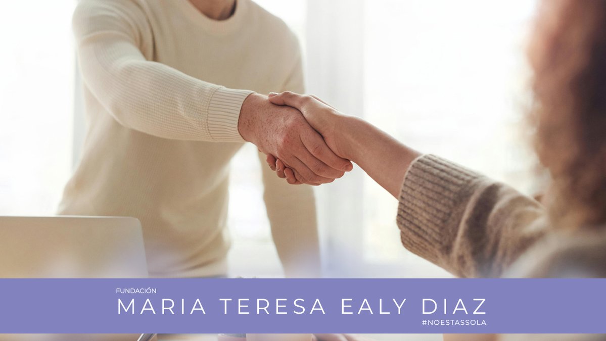En Fundación María Teresa Ealy Díaz, protegemos y apoyamos a las #mujeres en su proceso de #denuncia. Tu #bienestar es nuestra misión colectiva. #NoEstásSola, te respaldamos.