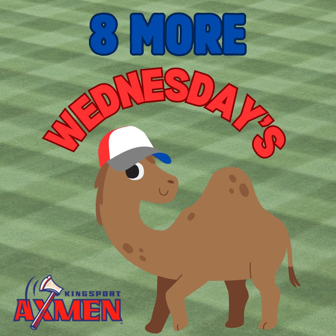 ONLY 8 MORE HUMP DAYS UNTIL OPENING DAY AXMEN FANS! 🪓🐪
