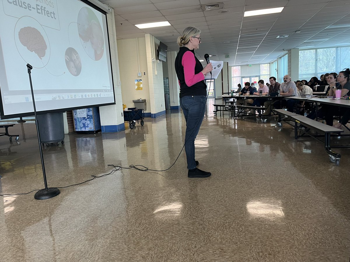 Thank you <a href="/CatonsvilleHS/">CatonsvilleHS</a> for having @SusieSwindell and I present on ACEs and Resilience. Staff were engaged and energized! #withresiliencechildrentriumph 
<a href="/BCPSOSSS/">BCPS Department of Student Support Services</a> <a href="/BcpsMTSS/">BCPS MTSS</a> <a href="/Pdavis5Davis/">paula davis</a> <a href="/CoitTammi/">Tammi Coit</a> <a href="/k20mclean/">Katie McLean</a> <a href="/BCPS_SSW/">BCPS Social Workers</a>