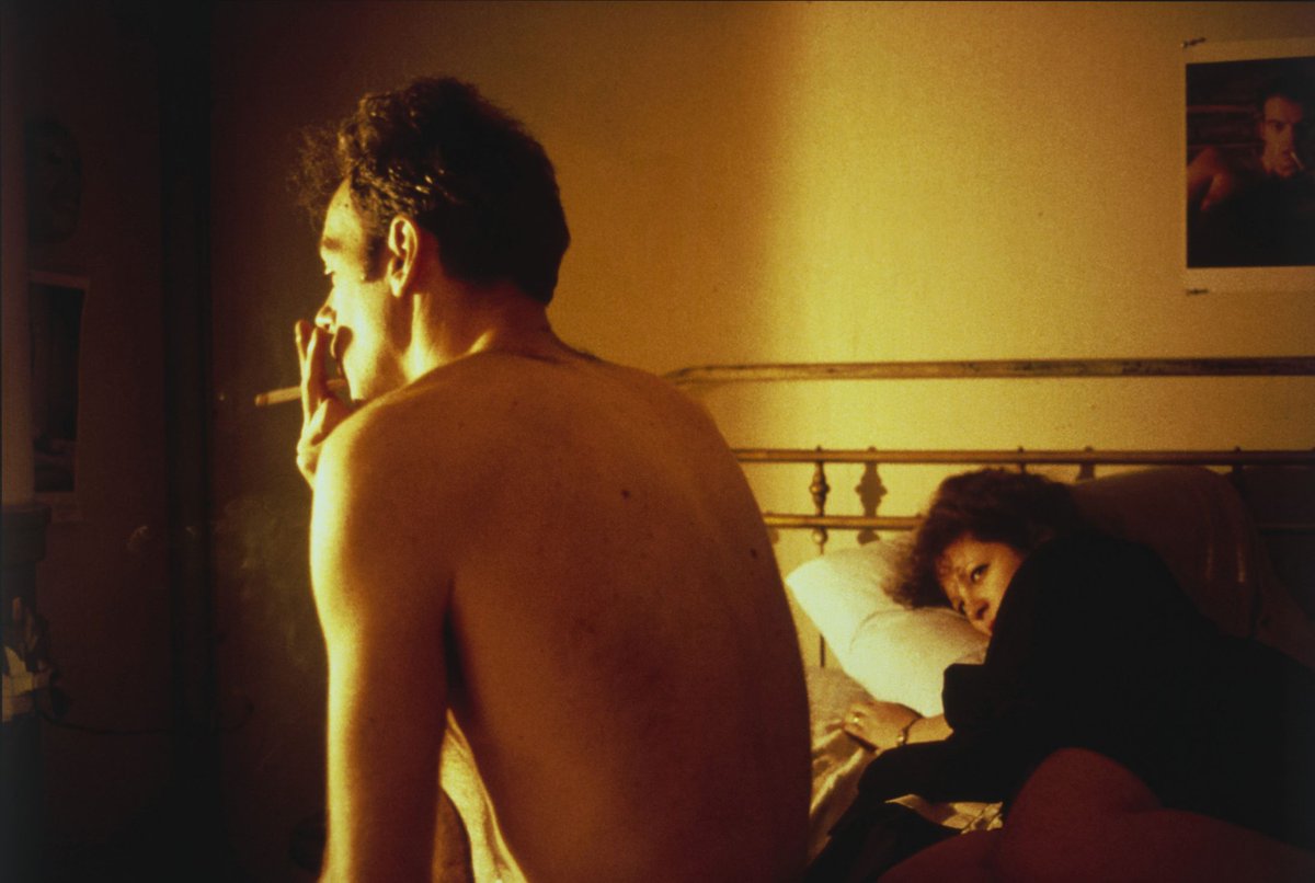 Photographer Nan Goldin fled a conventional Jewish middle-class home at the age of fourteen. Her pictures reveal intimacy, violence, and addiction in the punk scene of New York in the 1980s, a world subsequently devastated by AIDS. Read more: buff.ly/49n38wL