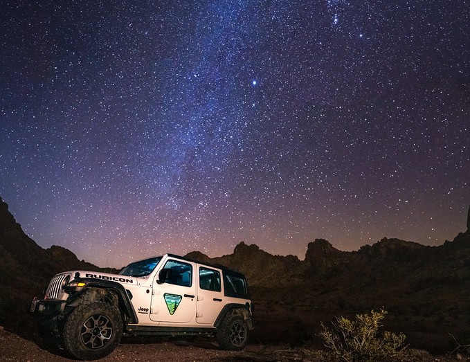 Did you miss #DarkSkyWeek?! There's plenty of opportunities on #YourPublicLands to gaze at the wonders of the universe ✨Mojave Trails National Monument is one of the best places to see dark skies in Southern California. #DiscoverTheNight 📸Jesse Pluim, BLM @blmnational