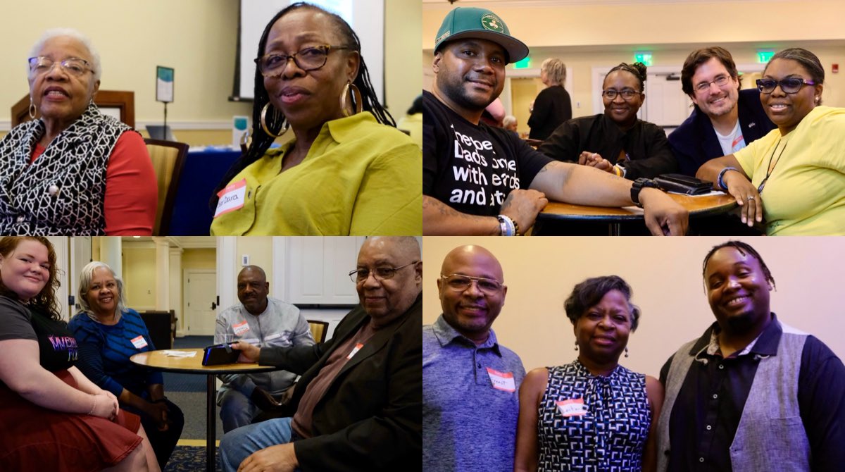 JusticeFwdVa's tweet photo. Thank you @CNUcaptains Center for Crime, Equity, and Justice Research and Policy for inviting us to celebrate the kick-off of the 3rd Annual Hampton Roads Social Justice Conference! And for the continued support of our colleagues in the CJR community. #justiceforwardva https://t.co/jBSvJH631L