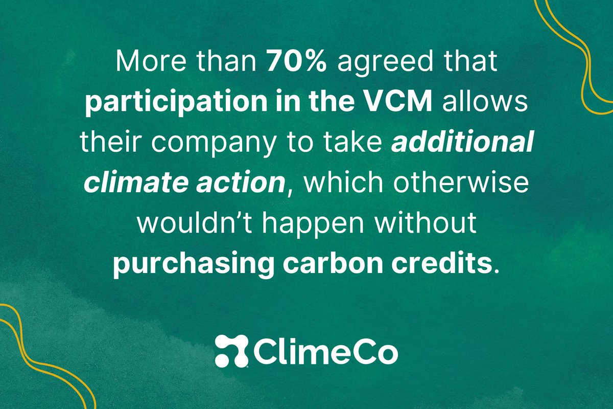In a recent survey led by the @WMBtweets in partnership with @ICE_Markets & @BainandCompany, stakeholders were interviewed about corporate attitudes to the #VoluntaryCarbonMarket (#VCM). #ClimeCo #EnvironmentalMarkets #CarbonMarkets #Decarbonization #Sustainability