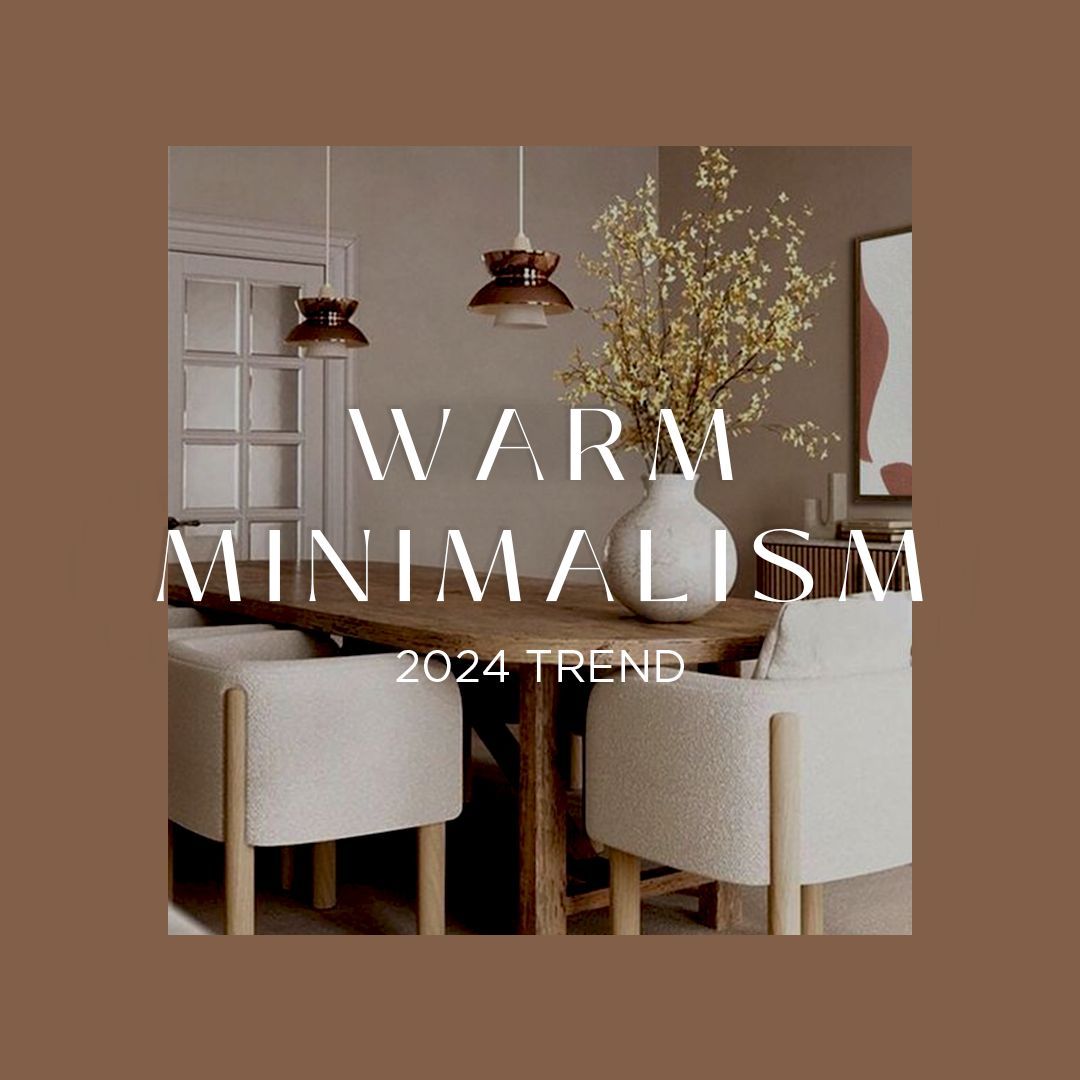 DECOHomesca's tweet photo. To achieve warm minimalism, focus on a neutral colour palette & simple pieces that bring in warmth & texture. These colours provide the perfect backdrop for layering warm touches like wood furniture, natural textures & soft fabric accents. Read our #DesignTrendsMagazine for more! https://t.co/ijOURV3x5h