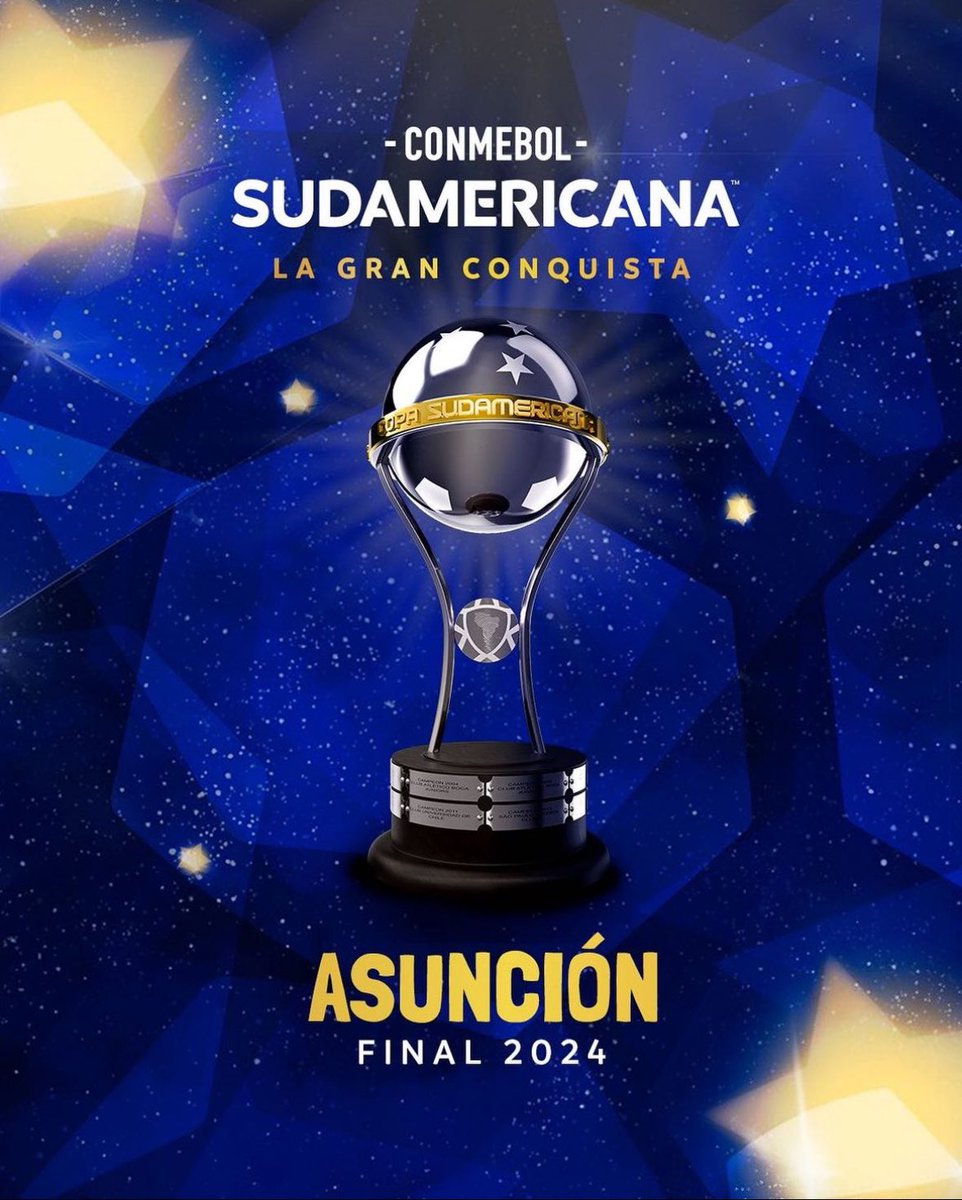 Asunción, confirmada como la sede de la final del torneo continental 🏆✨ La CONMEBOL Sudamericana se juega por DIRECTV ⚽️ 📸 CONMEBOL