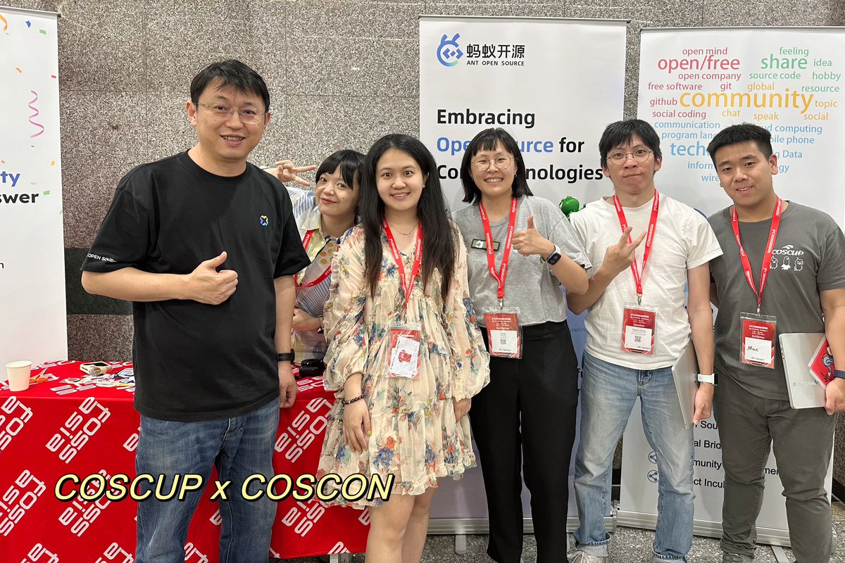 First time attending a OSS event internationally and it was so much fun! Spoke for why/what we do for @ant_oss and run the booth with @kaiyuanshe @AnswerDev Met new friends @hpdang @fossasia and old friends from @coscup What an experience! #CommunityLove #FOSSASIASummit2024