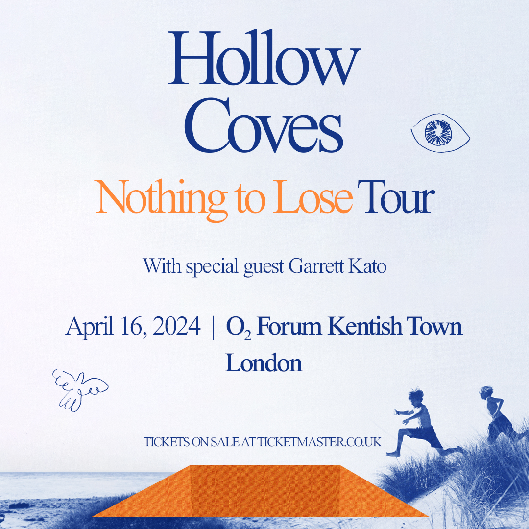 London, have you got your tickets to @HollowCoves yet? They're bringing their reflective lyrics, dynamic harmonies and earthy melodies here on Tue 16 Apr. 🎶 Tickets 🔗 amg-venues.com/5QuP50RcpFf