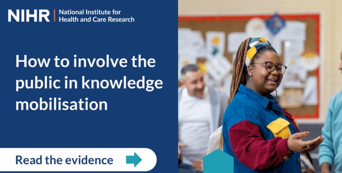 The power of the public in research dissemination is often overlooked, but Inclusive can help you incorporate participant perspectives all the way through to implementation. Check out @NIHRinvolvement’s evidence collection to dive deeper: evidence.nihr.ac.uk/collection/how…. #research #cei