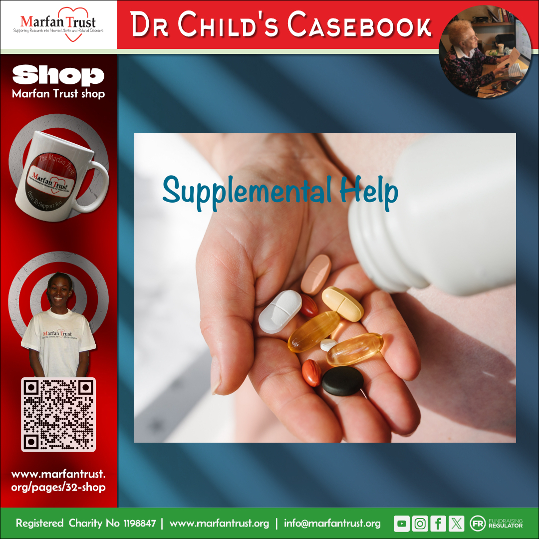 Seeking supplemental help is a natural response to the news that you are ‘deficient’ in something. In #Marfan, the body’s connective tissue is weak so it’s tempting to try & strengthen it somehow. Would the supplement manganese work, a supporter asks? bit.ly/4aQ7IEE