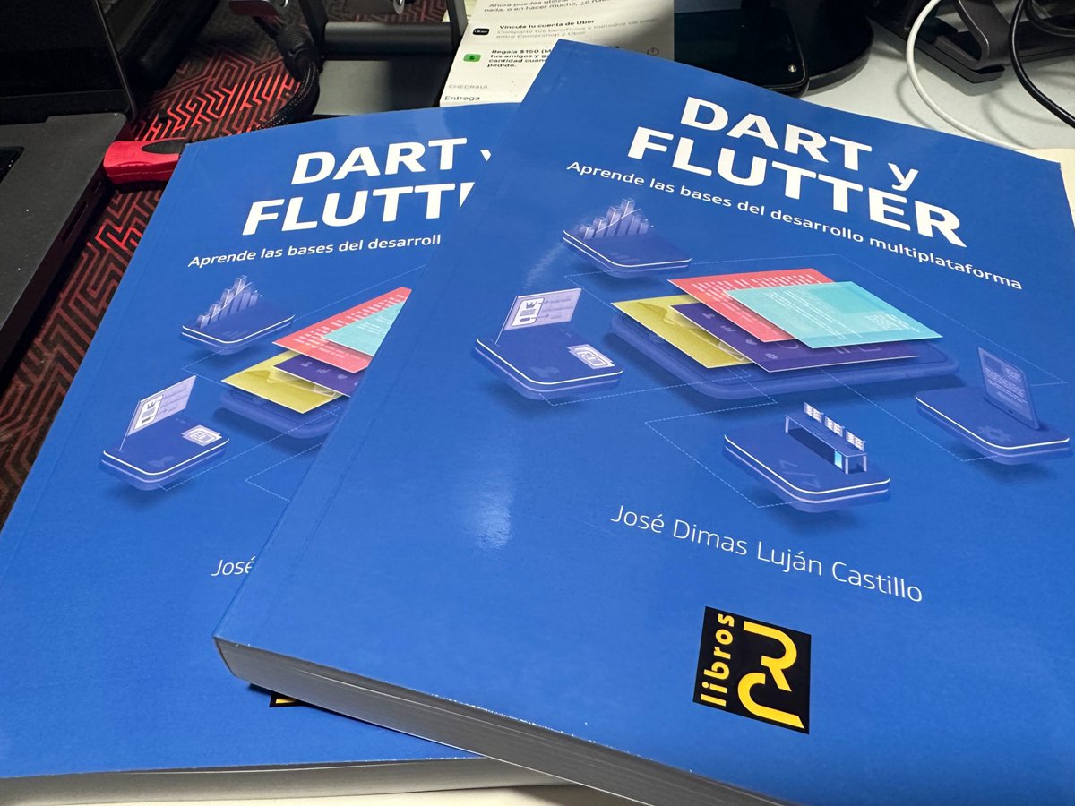 josedlujan's tweet image. 🎁 Rifa #1 del año🎁
🚨libro de Dart y flutter🚨
-Menciona que lenguaje de programación o framework es tu favorito
-Deja tu nombre y país
- Da RT
- El ganador el 15 de
Abril
Puedes participar desde cualquier lugar que cuente con código postal, envío va por mi cuenta ✌️