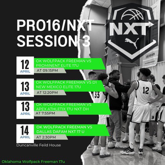 Let’s Compete‼️ Session 3 @PRO16League @NXTPROHoopsSW Duncanville, TX. Another great opportunity for my young men to showcase their talent. @Derek__Murray @OkieBall_1 @shanku_nair