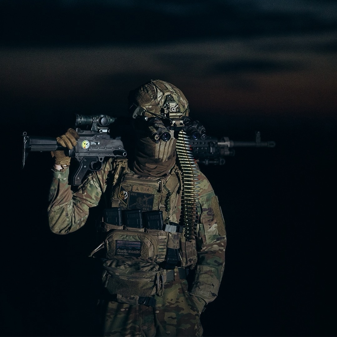 Operator of Ukrainian 73rd Maritime Special Operations Center, April 2024.