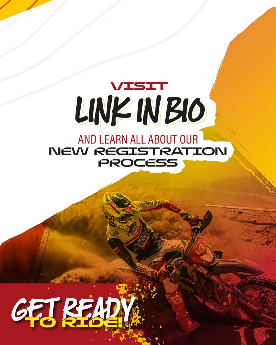 FIM ISDE (@fimisde) on Twitter photo ๐จ Registration OPEN for NOCO ISDE Spain 2024! ๐๏ธ Secure your spot for the ultimate enduro race of the year!
Oct 14th-19th in Silleda, Galicia, Spain. ๐ช๐ธ
๐๐๐๐๐จ๐ฉ๐ง๐๐ฉ๐๐ค๐ฃ ๐ฅ๐ง๐ค๐๐๐จ๐จ ๐๐ฃ ๐๐ช๐ก๐ก ๐ ๐๐๐ฃ๐ ๐๐ฃ ๐๐๐ค ๐
#6DAYS | #FIMISDE | #EnduroOfNations ๐จ Registration OPEN for NOCO ISDE Spain 2024! ๐๏ธ Secure your spot for the ultimate enduro race of the year!
Oct 14th-19th in Silleda, Galicia, Spain. ๐ช๐ธ
๐๐๐๐๐จ๐ฉ๐ง๐๐ฉ๐๐ค๐ฃ ๐ฅ๐ง๐ค๐๐๐จ๐จ ๐๐ฃ ๐๐ช๐ก๐ก ๐ ๐๐๐ฃ๐ ๐๐ฃ ๐๐๐ค ๐
#6DAYS | #FIMISDE | #EnduroOfNations