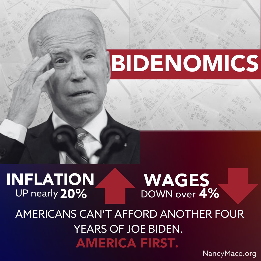 America can’t afford another four years of Joe Biden.