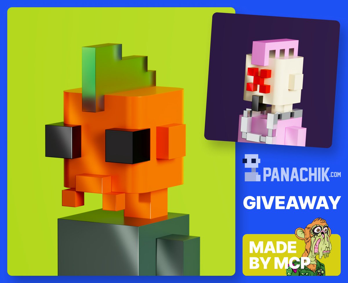 michalprekop's tweet photo. Let's do a giveaway! I will airdrop 5 NFTs of my new collection @panachik_nft ! That means you don't need any funds on Base network, I will send it to your wallet.

How to enter:
☑️ Follow @Panachik_nft + @michalprekop
🔁 Retweet
☑️ Tag friends

🎁 5 winners
🎁 Prize: 1x @Panachik_nft NFT for each.
⏲️ 48 hours