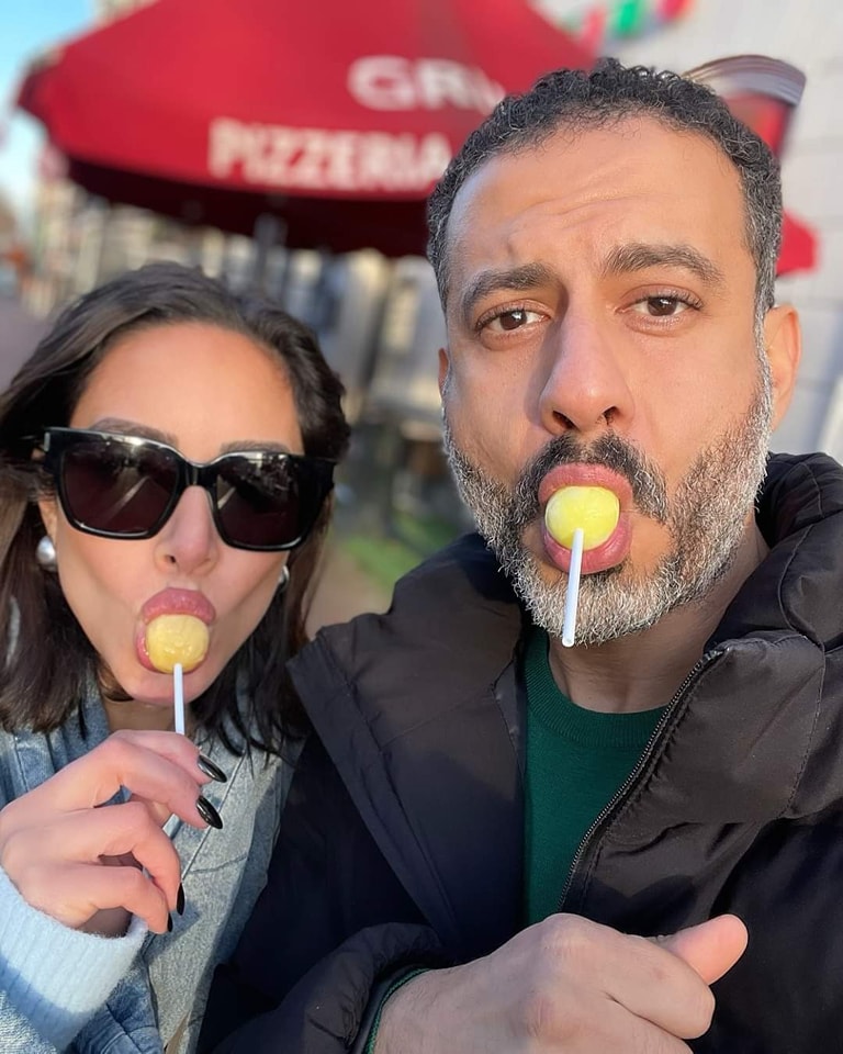 صورة طريفة ل #محمد_فراج و #بسنت_شوقي احتفالا بـ العيد

#صدى_البلد 
#عيد_الفطر 
<a href="/_fegoo_/">Muhammad Farrag - محمد فراج</a>