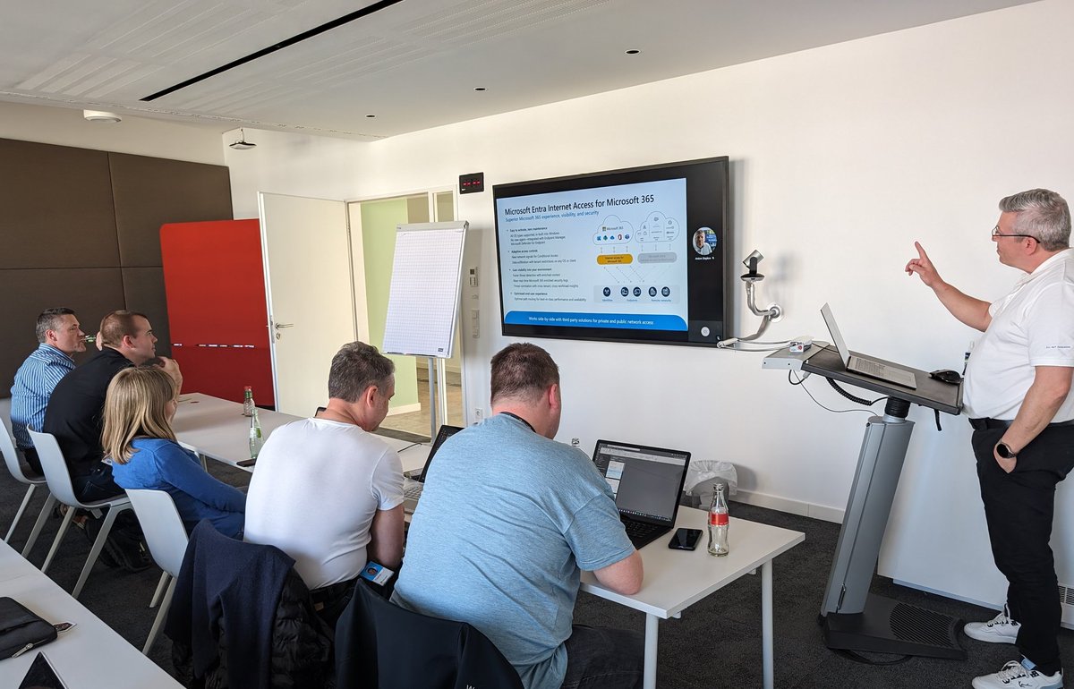 . <a href="/astaykov/">Anton Staykov</a> zeigt die vielfältigen Einsatzmöglichkeiten von #microsoft #entra #GlobalSecureAccess.
#AzureBonn