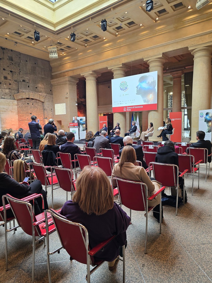 Alla presentazione della #planetweek promossa dal @MASE_IT a Torino in occasione del @G7 Ambiente. Onorati di animare un importante evento sulla #circulareconomy il 26 aprile con @conai e @Corepla_Riciclo