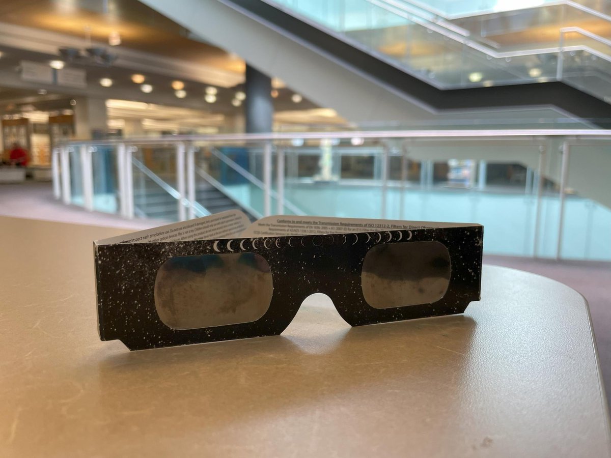 You can drop off used eclipse glasses to any London Public Library location @londonlibrary until Saturday, April 20th. They’ll send them to Astronomers Without Borders who will provide them to communities and schools around the world for future use my.astronomerswithoutborders.org/programs/solar…