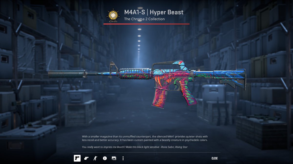 🔥 CS2 GIVEAWAY 🔥

🎁 M4A1-S | Hyper Beast ($19)

➡️ TO ENTER:

✅ Follow me & @_kennyP
✅ Retweet
✅ Retweet quoted post (show full screen proof)

⏰ Giveaway ends in 72 hours!

#CS2 #CS2Giveaway #CS2Giveaways