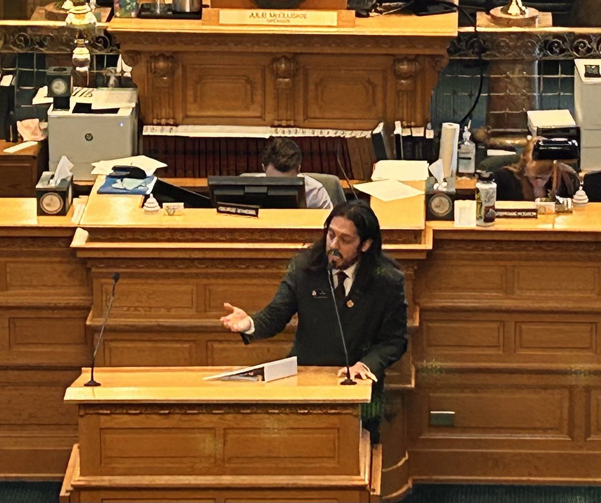 ⁦@_timhernandez⁩ Hb24-1105 Creating the Chicano Special License Place —which is a great way to celebrate a community but more importantly funds youth violence prevention efforts. #coleg