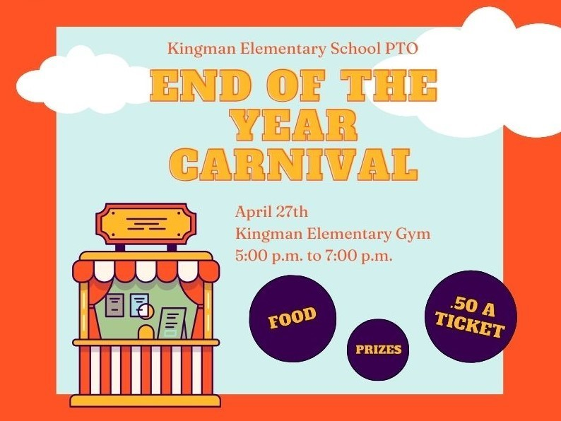 usd331kems's tweet photo. Mark your calendar for the PTO Carnival on Saturday, April 27!! https://t.co/kzihM6cCmk