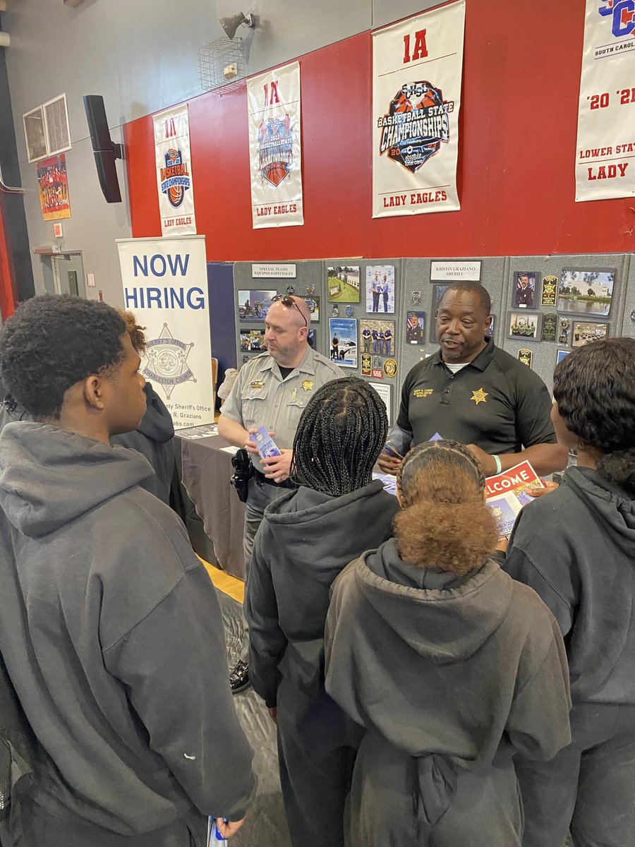 On April 10th, MMA held its 5th annual Career, College & Military Fair on campus for our students. There were more than 50 organizations represented that actively engaged with excited students. Thank you to our guidance counselor, Ms. Sheila Davis, for organizing this very event!