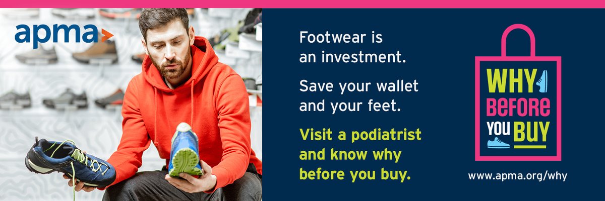Don't let foot pain hold you back. As podiatrists, we’re committed to helping you find the perfect fit for your feet. Let's work together to ensure your footwear promotes comfort and health. #WhyBeforeYouBuy