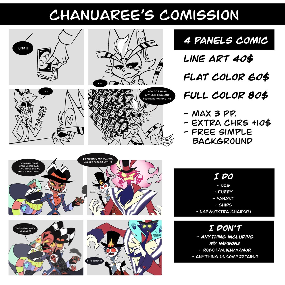 CHANUAREE | COMMS OPEN tweet media