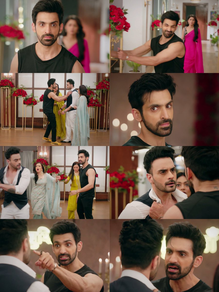 Uff! 💥
Get lost from my home! I'm noticing u since the day u came, u kept doing all the conspiracy against us while living with us! Trying to be sweet but u're a snake who's mixing poison in our lives just how u mixed bhaang in panipuri water! 💥
#AmVira #KaiseMujheTumMilGaye