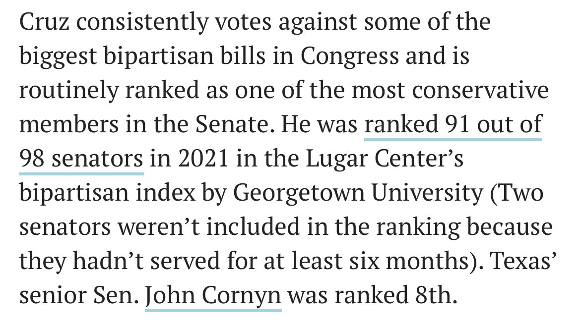 When I was in the NFL, we used to say “check the tape because the tape doesn’t lie.” For 12 years, Ted Cruz has proudly been one of our most partisan Senators. Texans are tired of his extremism, and we will fire him in November. texastribune.org/2024/04/10/ted…