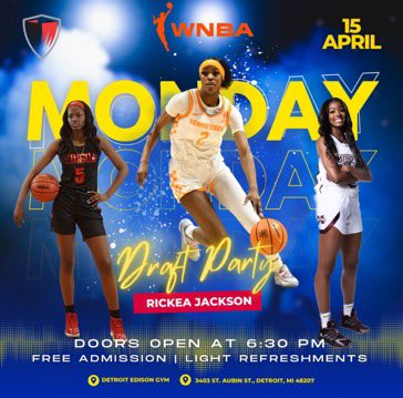 Even though Rickea Jackson <a href="/iamthathooper/">RJ👑</a> will be in NY, we are excited to celebrate this once in a lifetime opportunity for her to be drafted in the WNBA! #TeamDEPSA WinnersWork