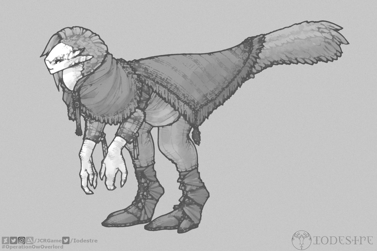 iodestre's tweet photo. An fabulous desert lizard. #Iodestre #OperationOwOverlord #waifu #alien #monstergirl #scifi #anime #manga #conceptart #thicc https://t.co/WsI5CYx71W